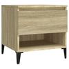 819554 vidaXL Table d'appoint Chêne sonoma 50x46x50 cm Bois d'ingénierie