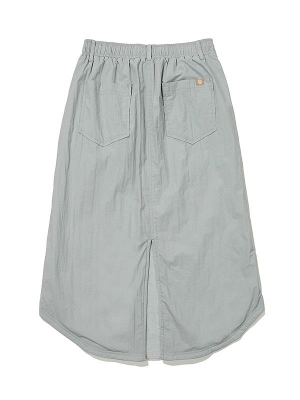 Bbc Earth W Reversible Velour Skirt_Dark Mint