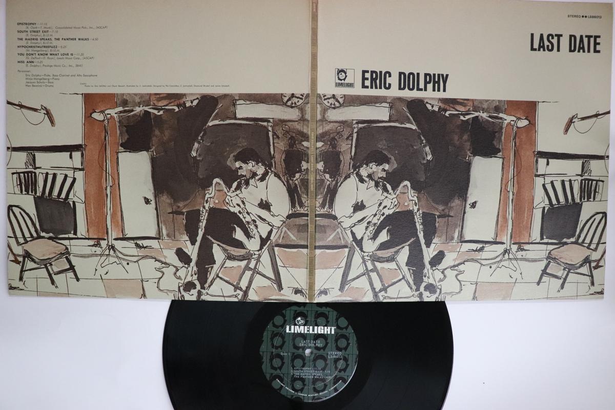 

LP Record ERIC DOLPHY Last Date LS86013 LIMELIGHT 1965 US Jazz Used