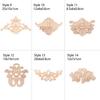 1 Pezzo Multi-stili Parete Porta Mobili Parti Angolo Applicazioni Cornice Legno Intagliato Intaglio Legno Decorativo Figure in Legno Artigianato