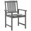 VidaXL 4x Chaises de Jardin avec Coussins Sièges de Patio Chaises de Terrasse Sièges d'Extérieur Chaises de Plage Camping 3061250
