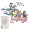 Irisierende Acrylplatten beidseitig farbige Platten irisierende holographische Acrylplatten für Heimhandwerk Display Party