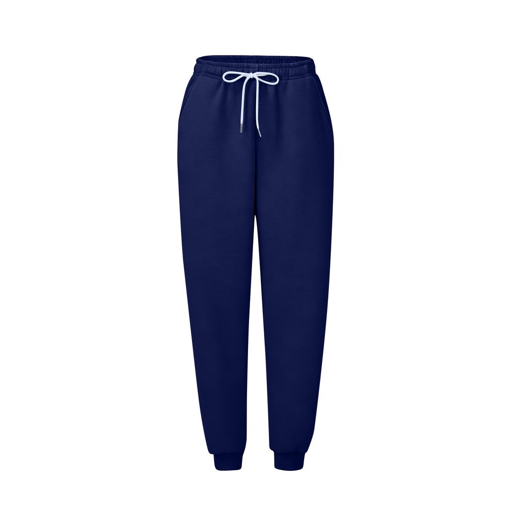 Women's -lined Sweatpants, Warm And Casual Sports Pants With Pockets
