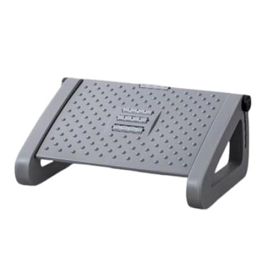 

Asdays Высота Офисная Подставка для ног с регулируемым углом наклона и 6 уровнями высоты, Регулируемая, Подставка, Удобная, Высота, (Серый) серый