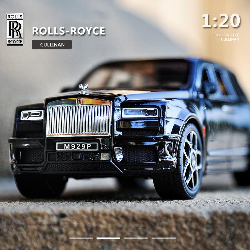 1/20 Scale Cullinan Alloy Luxury Model Car Diecasts Metal Toy, Pull Back Vehicle with Sound and Light για παιδιά Συλλογή δώρων για ενήλικες