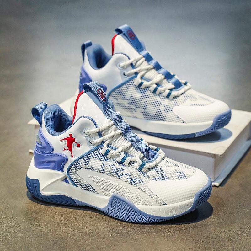 Boys Shoes 2025 Autumn New Mesh Children's Basketball Shoes Sports Shoes Medium and Older Boys' Students Mesh Shoes