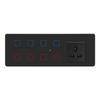 For Tuya Smart WiFi Glass Touch Panel with 4-Way Switch 10A Max. Current for Light Curtains Dimming Fan Control-Combi