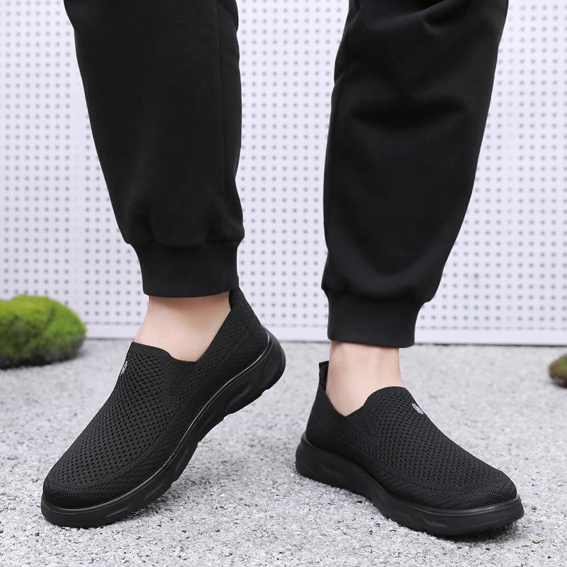 Fashion Old Beijing Cloth Shoes, 2015 Men's Summer Mesh Single-leg Dad Shoes, Middle-aged and Elderly Sneaker Casual Shoes
