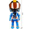 Simulation Motorcycle Rider Alloy Deformation Doll Helmet Doll Doll Desktop Furnishings Model Children's Gifts for Men