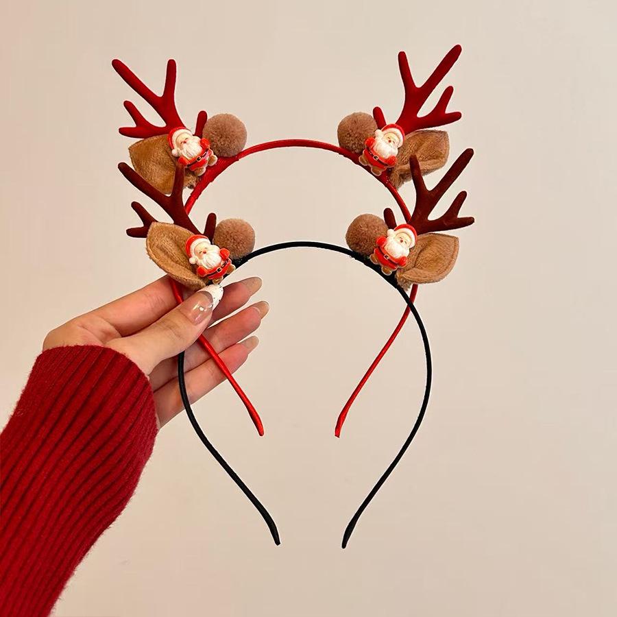 Mori Style Reindeer Antler Fairy Headband: Women's Christmas Hair Clip Decoration Props