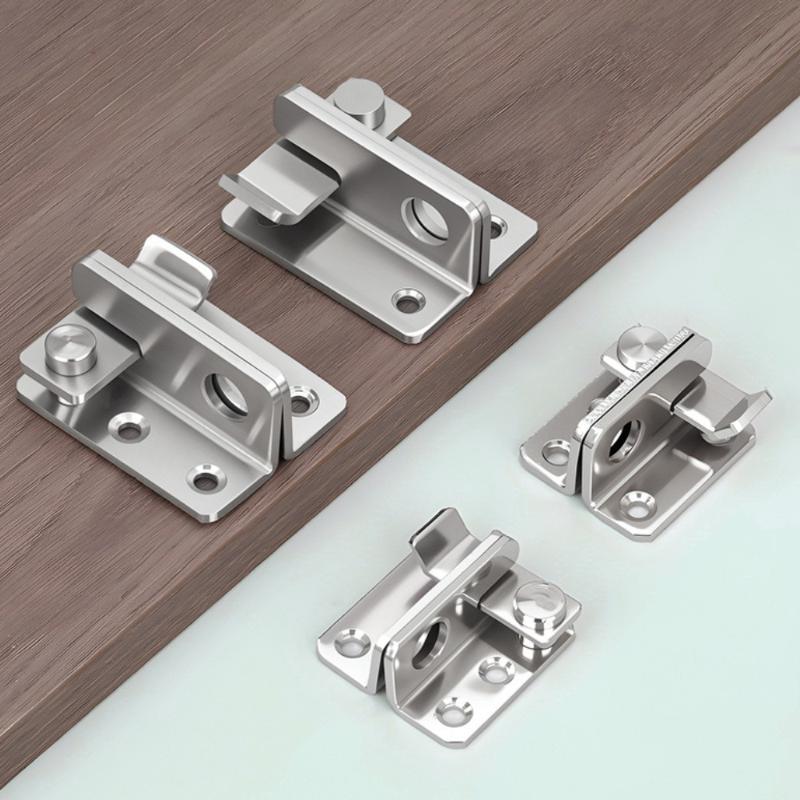 Flip Latch Gate Latches Slide Bolt Latch Safety Door Lock Catch For Barn Cabinet Pet Cage Garden Bathroom Garage Window Slid