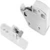 2pcs Flame Retardant Push To Open Lock ABS Material Spring Loaded Latch Cabinet Door Lock  Kitchen