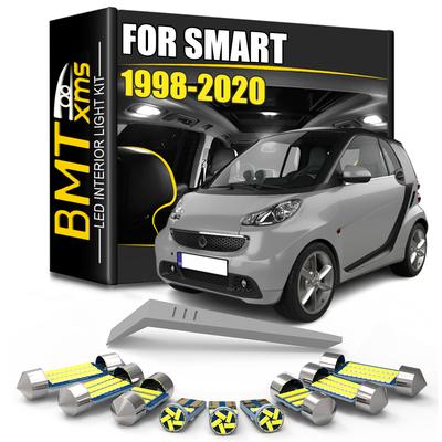 BMTxms Canbus LED Interior Light Kit For Smart Fortwo 450 451 453 Forfour MK1 454 MK2 453 EQ Electric Drive 1998-2020 Accessorie Dome Lights 6