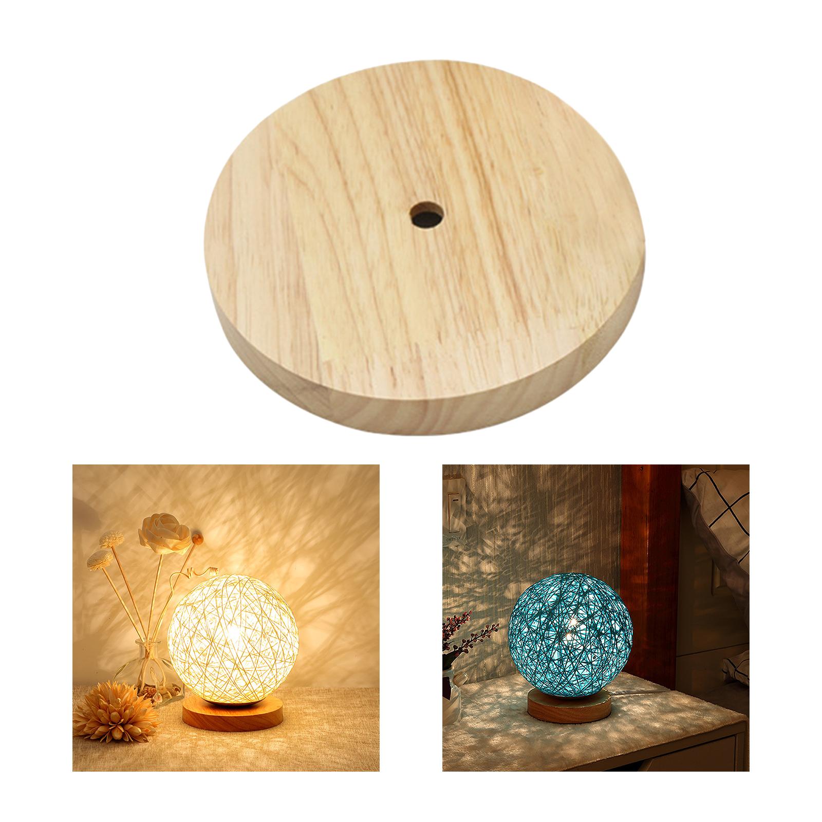 

Дерев яна основа настільної лампи Ремесло Проста Використання Універсальна Центральна Деталь Замінні Насадки Підставка для Стільниці Спальня Кабінет Готель