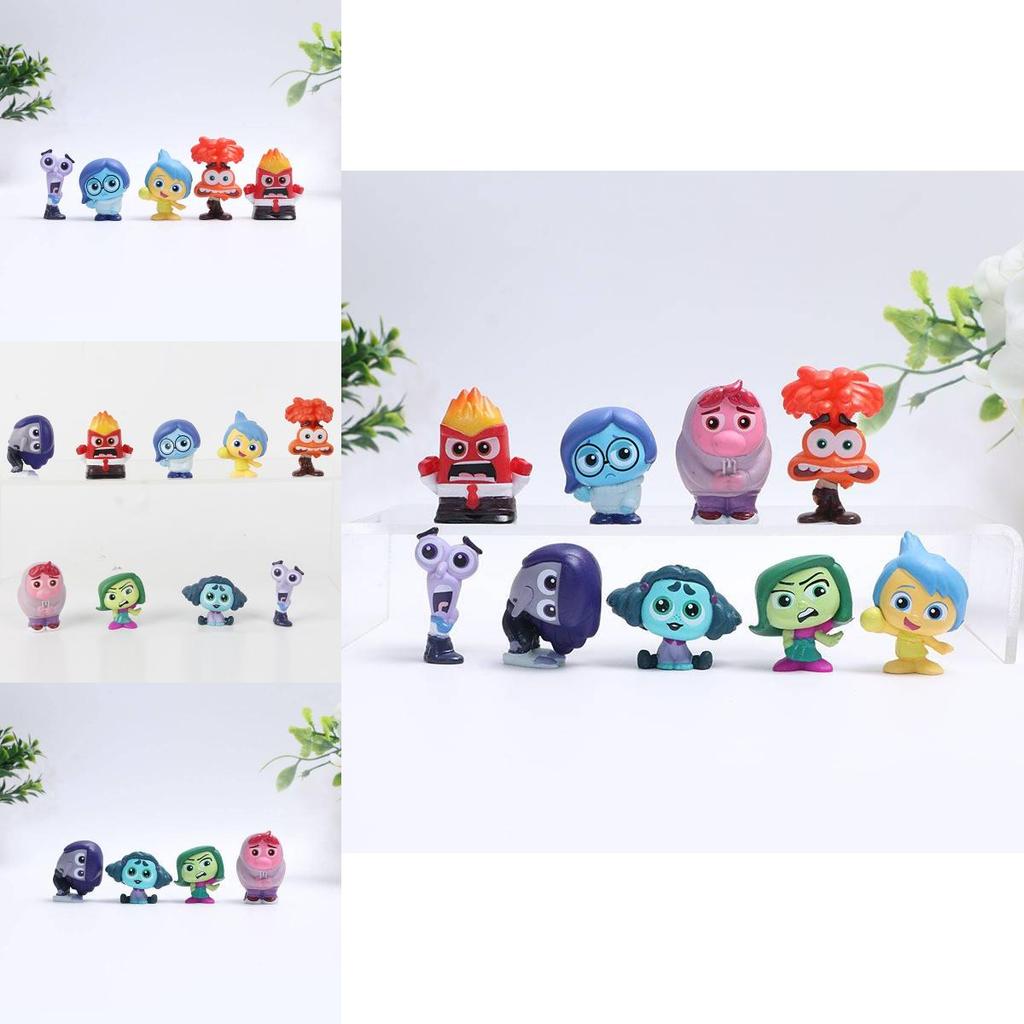 Miniature Inside Out Emotion Figures Pvc Collectible Toys Fun And Colorful Designs