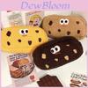 Plush Cookie Pencil Case For Kids With Large Capacity Cute Makeup Bag For Girls