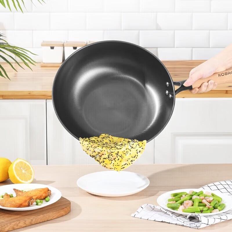 Kangbakh Non-Coated Refined Iron Wok