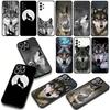 for Samsung Galaxy A07 A13 A12 A14 A23 A42 A50 A51 A52 A53 A70 A71 A72 A21S A04 Note 20 9 8 10 Case Stalking Wolf Art Animal