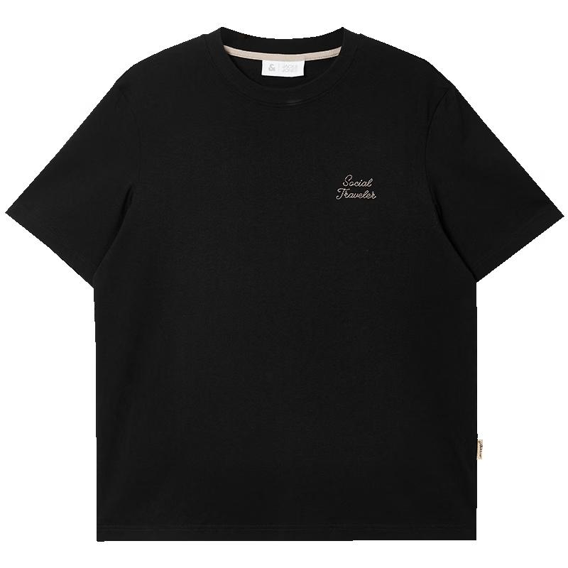 

Jack&Jones Мужская хлопковая футболка с вышивкой и круглым вырезом L