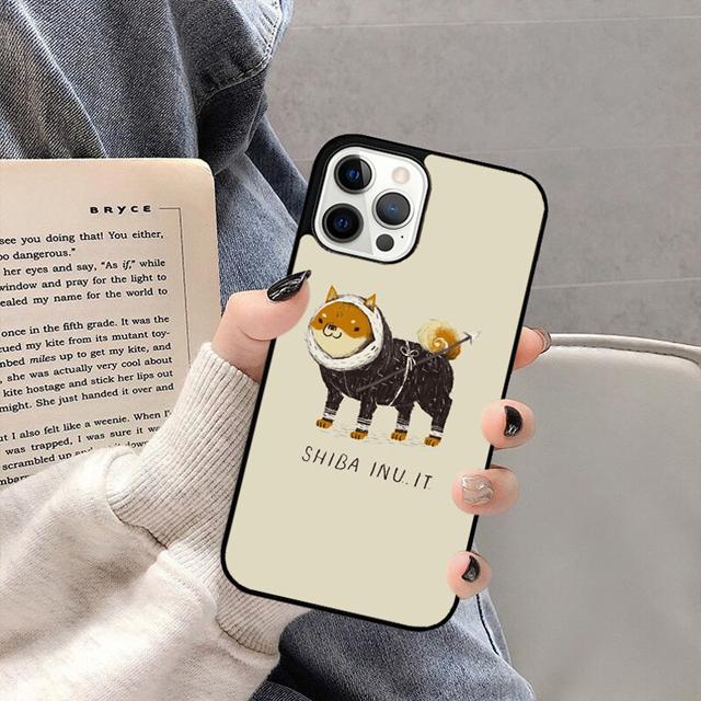 Cute Kawaii Shiba Inu Phone Case Back Cover for IPhone 18 17 Air 16 15 14 13 11 12 Pro Max Plus Shell Coque