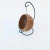 1PC Hamster Toy Guinea Pig Golden Silk Bear Hanging Nest Cotton Nest Sleeping Room Coir Nest Swing Shaker Toy Warm Nest