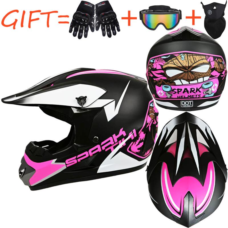 Unisex Four-Season Helmet Set: Off-Road Karting, Beach Car, Mountain Biking, Downhill