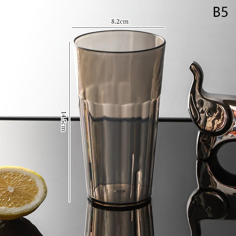 

Прозрачный высококачественный стакан для воды, пластиковый стакан для пива Ps, прозрачный стакан для вина из-за рубежа, стакан для домашнего ополаскивателя для полости рта