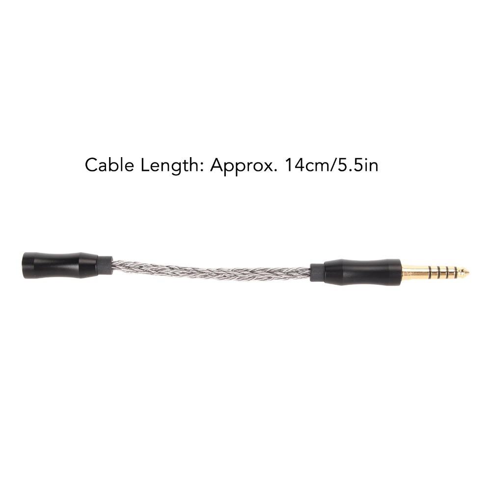 

Gold Plated 8 Strands of Stranding Cable Upgrade Cable Professional Use сірий
