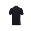 Under Armour Rush Series Performance Slim-Fit Short Sleeve Polo Men Tops Black 1366253-001