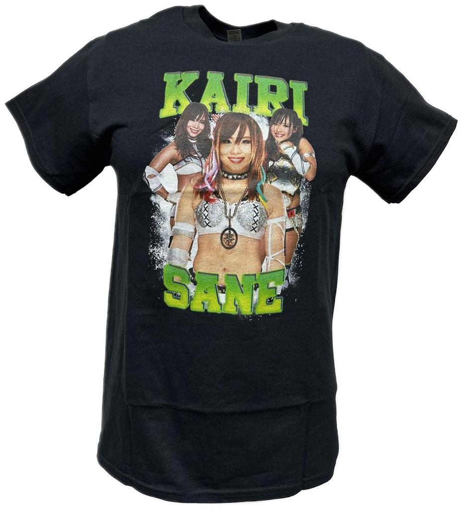 Kairi Sane Green Name Black Tshirt