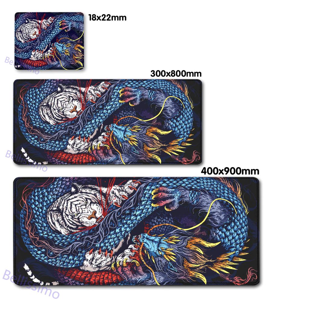 Large Game mousepad Japanese Dragon Gaming Accessories HD Print Office Computer teclado mouse pad XXL PC Gamer Laptop Desk Mat