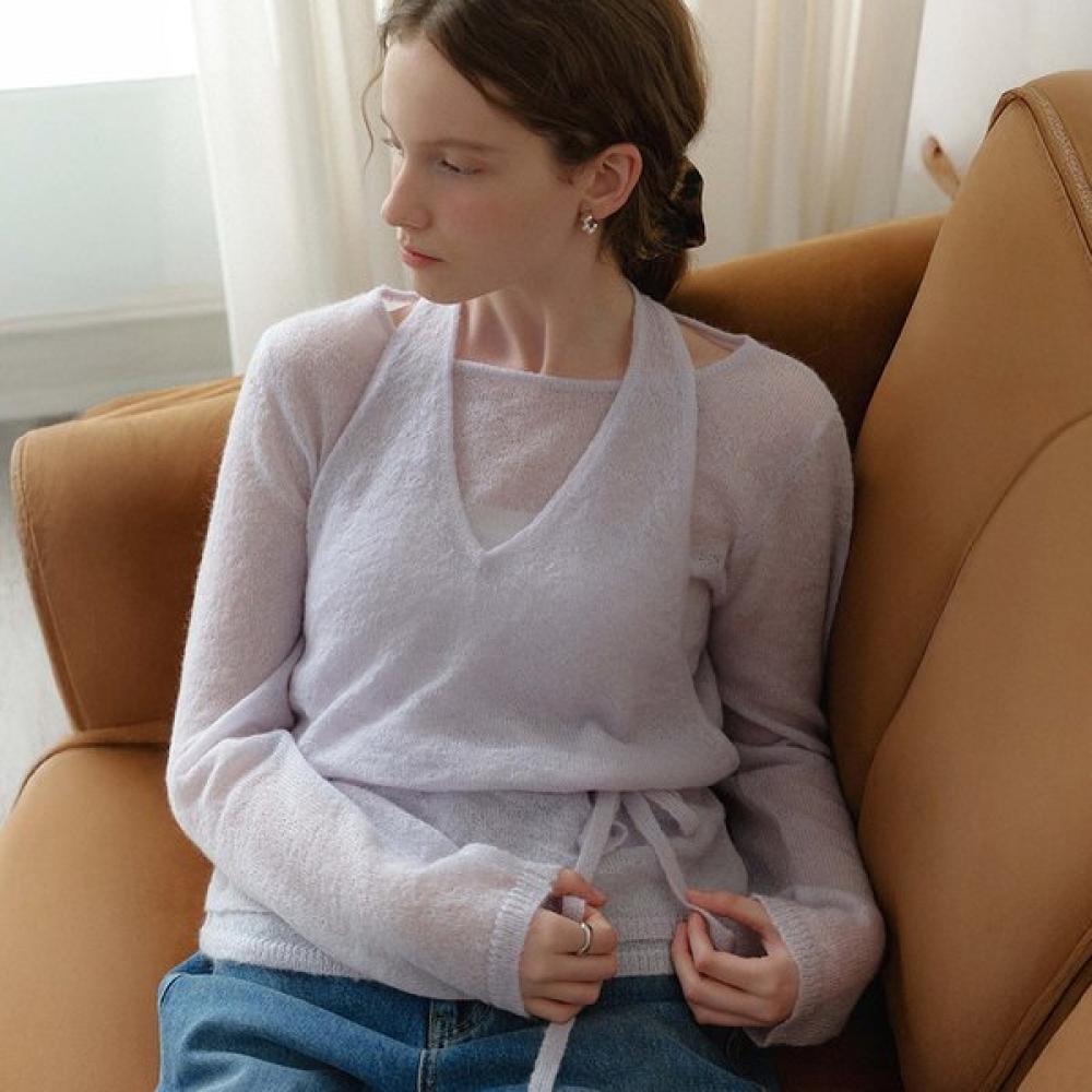 On On Mohair Neckholder Lagenstrick Nek5wp914