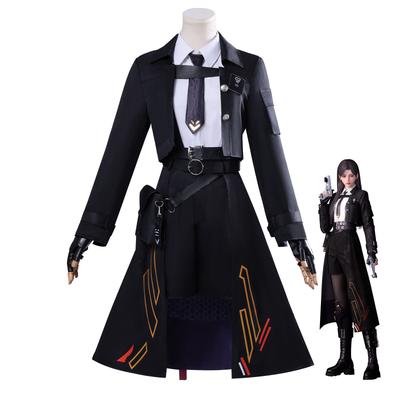 Spiel Love And Deepspace Spieler Cosplay Mc Outfit Kostüm Kampf Jäger Uniform Anzug Halloween Party Paar für Frau