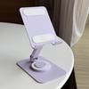 Carbon Steel 360° Rotating Phone & Tablet Holder for Desktop Streaming
