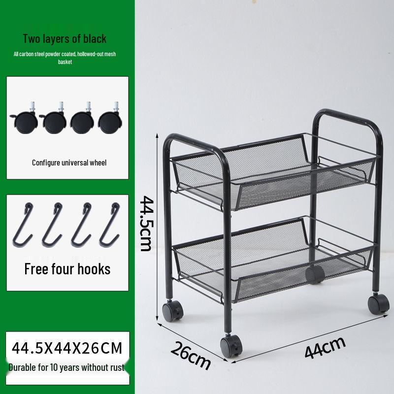 Multi-Layer Kitchen Microwave and Vegetable Storage Rack