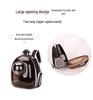 Transparent Cat and Dog Backpack - Large Space Pet Outing Bag
