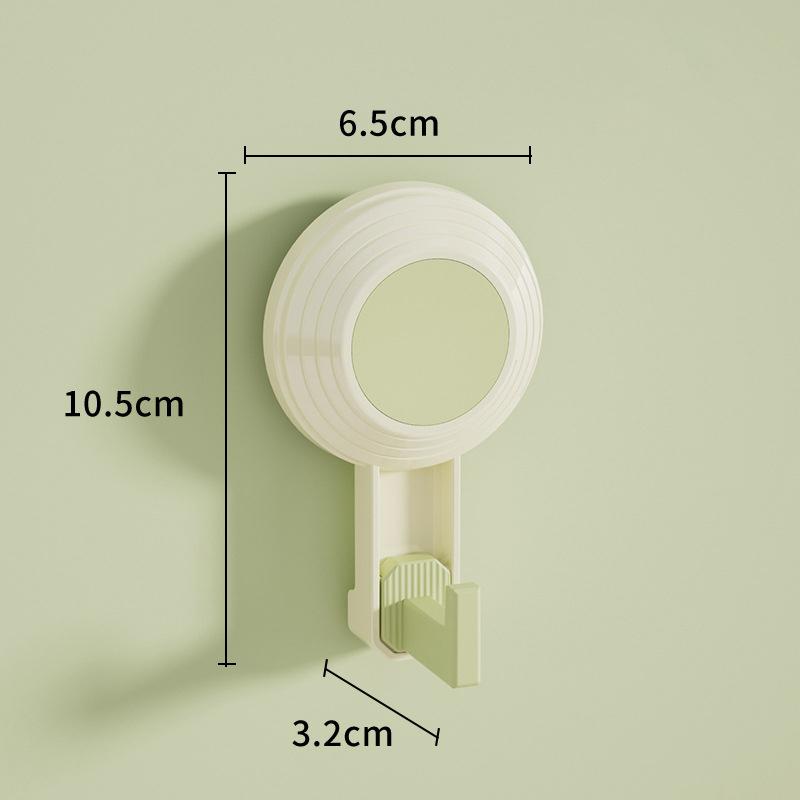 

1 шт. прочный присосочный крючок без пробивного отверстия вакуумный клей на задней стороне двери ванной комнаты не оставляющий следов настенный клей для ванной комнаты T зелёный