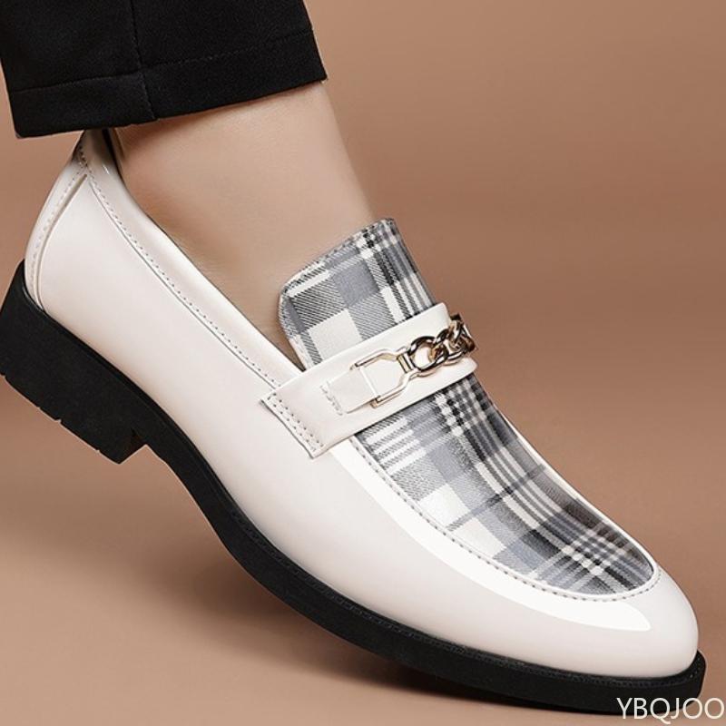 Large Size Fashiable Men's Office Business Formal Shoes Low Cut Daily Comfortable Pointed Versatile Men's Wedding Shoes