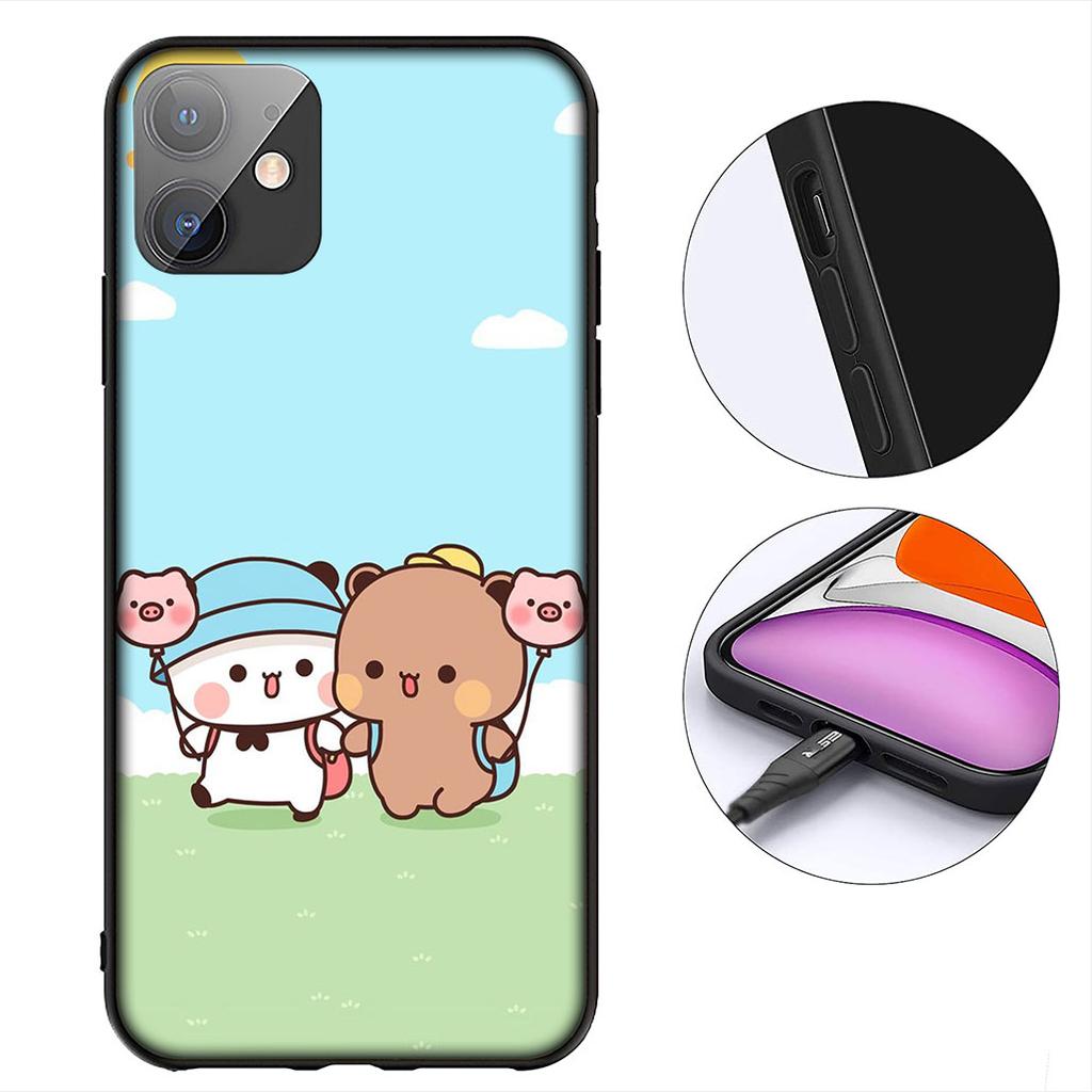 Panda Bear B-Bubus D-Dudus Phone Case for Samsung Galaxy A06 A05 A14 A50 A51 A52 A12 A13 A23 A70 A07 A25 A26 A72 A56 Soft Cover