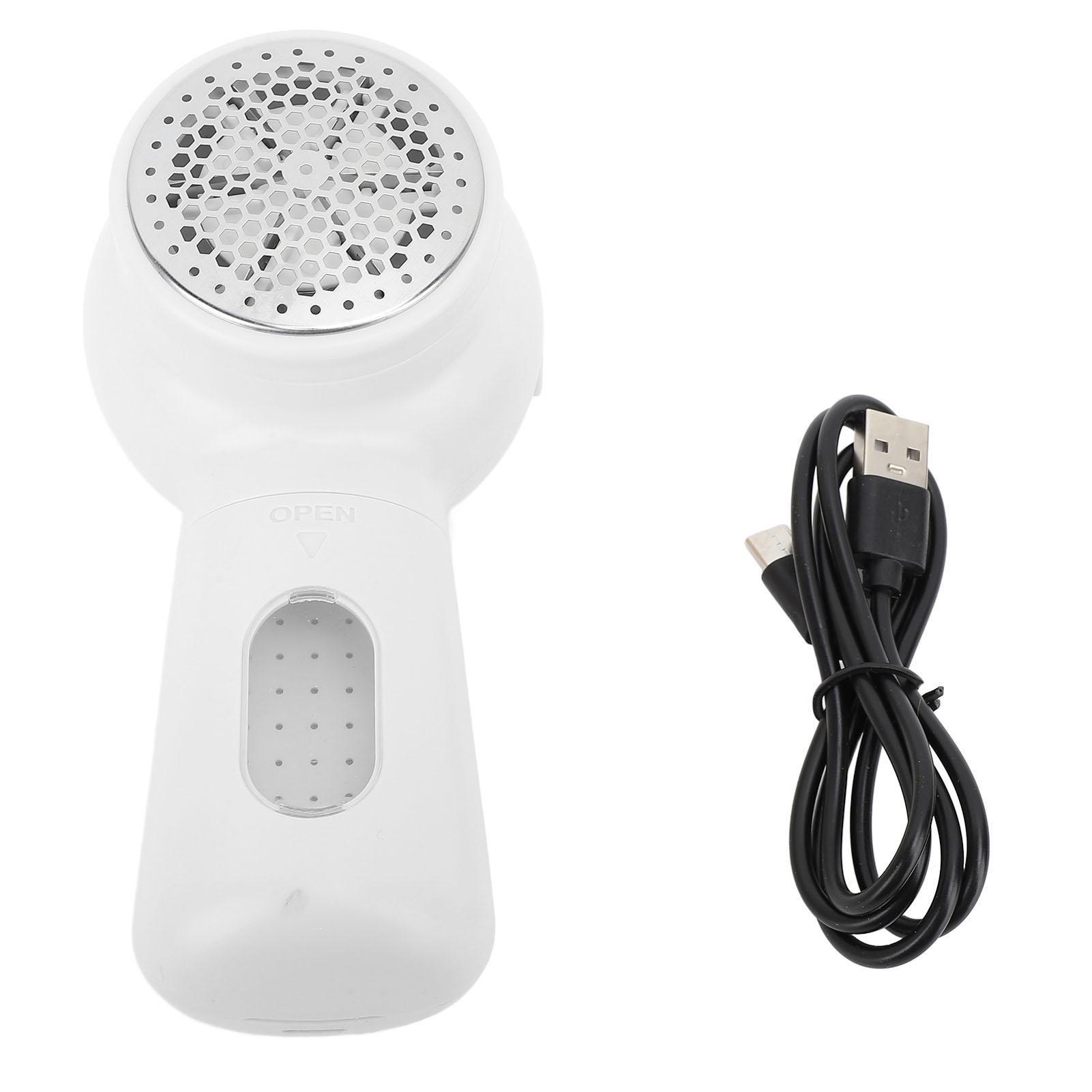 

Устройство для удаления катышков, очиститель свитера с цифровым дисплеем, острое лезвие 1200 мАч, удаление ворса, катышков, шариков, очиститель свитера белый