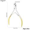D501 Stainless Steel Cuticle Nipper & Hangnail Remover Set - Gray Manicure Tool