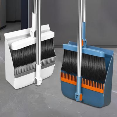Set de recogedor y escoba plegables, escoba doméstica ampliada y engrosada, escoba, pala para basura, set de recogedor y escoba