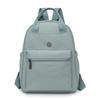 Solid Color Large Capacity Backpack Women Travel Backpack Lightweight College Student Schoolbag