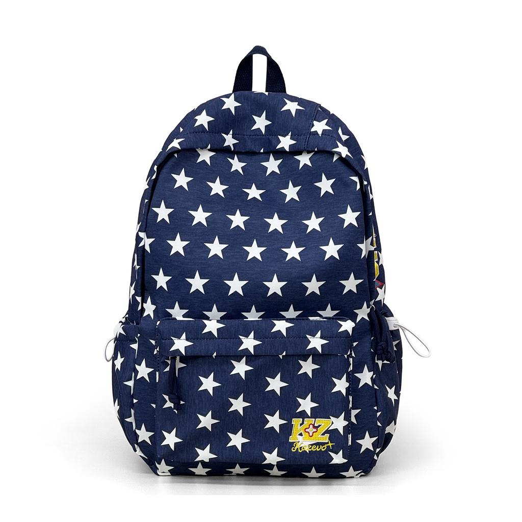 Schoolbag Star Printing Student Schoolbag Simple and Lightweight Student Party Class Daily Travel Leisure Large Capacity Backpack