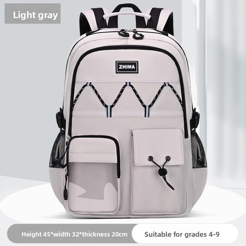 Sesame Baby Junior Student Backpack With Lightweight Nylon Material For School Use