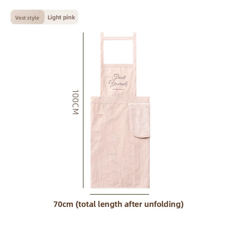 Modern Minimalist Waterproof Breathable Apron For Home Cooking And Food Stain Protection