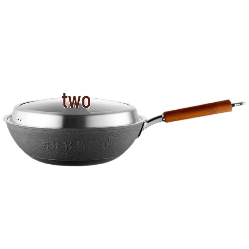 Chui Da Huang 32cm Cast Iron Wok