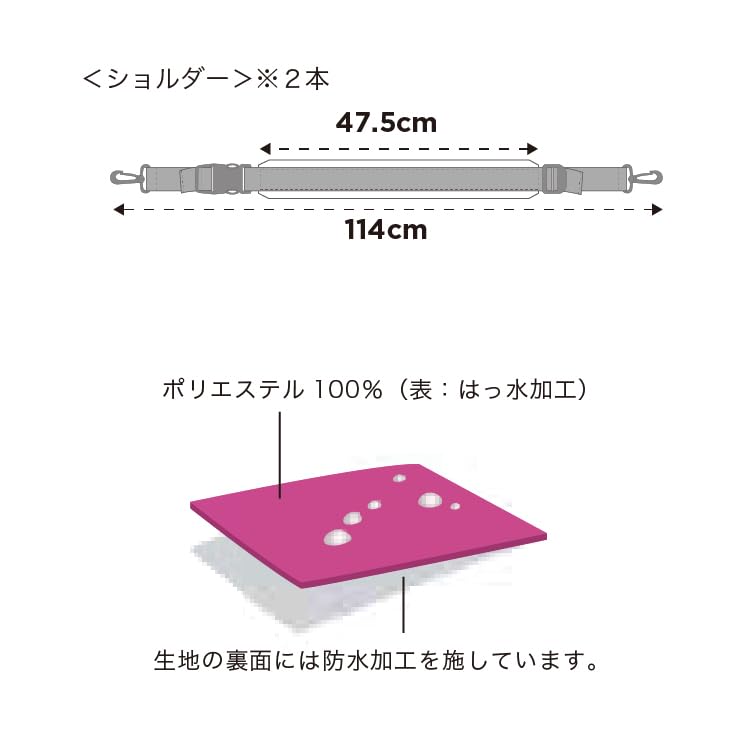 Tote Bag TOTE BAG Waterproof Water Repellent Unisex Men Women Unisex Large Capacity Pocket Storage Bag Travel Simple Stylish Black [KIU] Multi-purpose