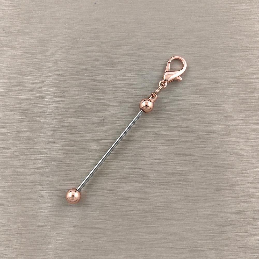 DIY Mini Perlen Schlüsselanhänger Handyanhänger Reißverschluss Dekoration