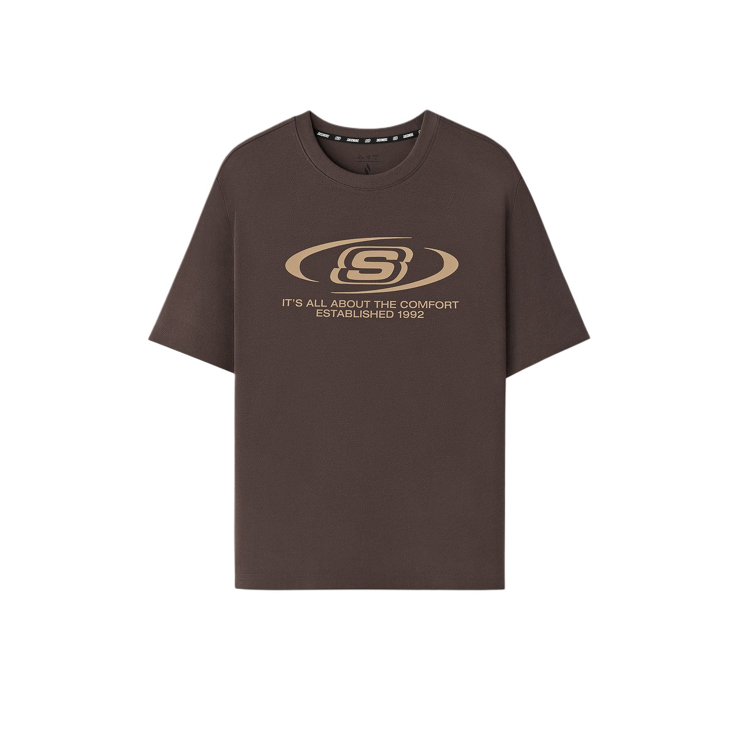 Skechers Knit Pullover Sports Breathable Short Sleeve T-Shirt Unisex Tops L226U064-05U5 XS